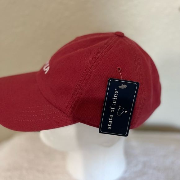 nwt ‘Merica hat brick red by state of mine one size - Picture 5 of 7